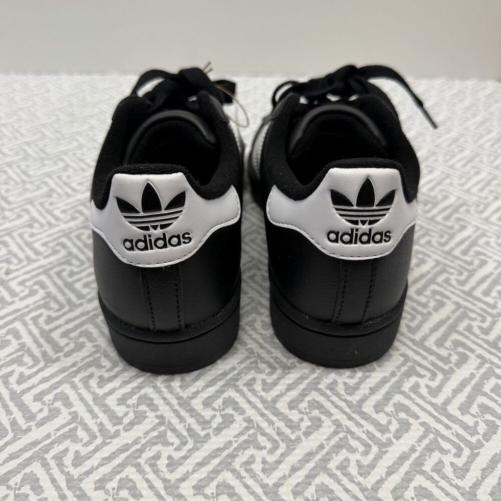adidas Superstar II J Core Black Cloud White Kids Shoes Size 3.5Y JH9977 NIB - Picture 7 of 12
